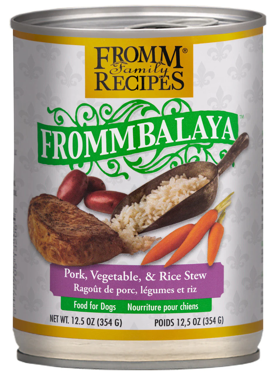 Fromm Pork, Vegetable, & Rice Stew Canned Dog Food 12.5 oz - Image 2