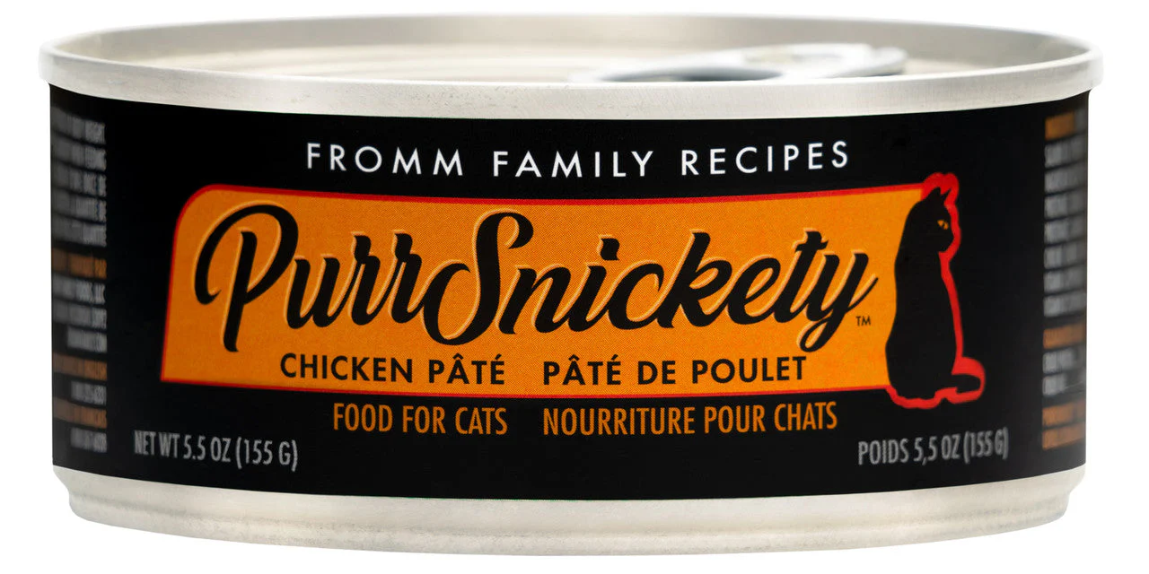 Fromm PurrSnickety Chicken Pate Canned Cat Food 5.5 oz - Image 2