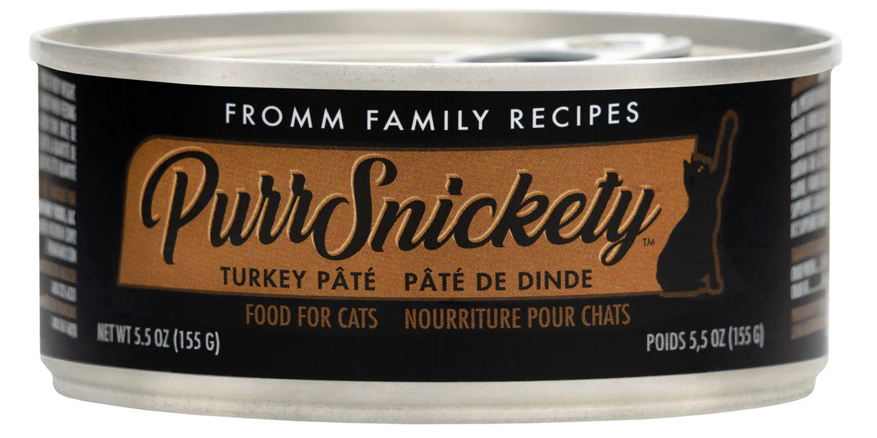 Fromm PurrSnickety Turkey Pate Canned Cat Food 5.5 oz - Image 2