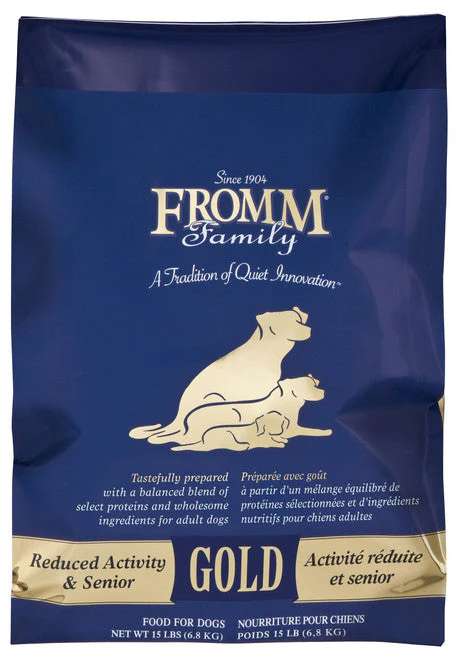 Fromm Reduced Activity & Senior Gold Dog Food 15 lb - Image 3