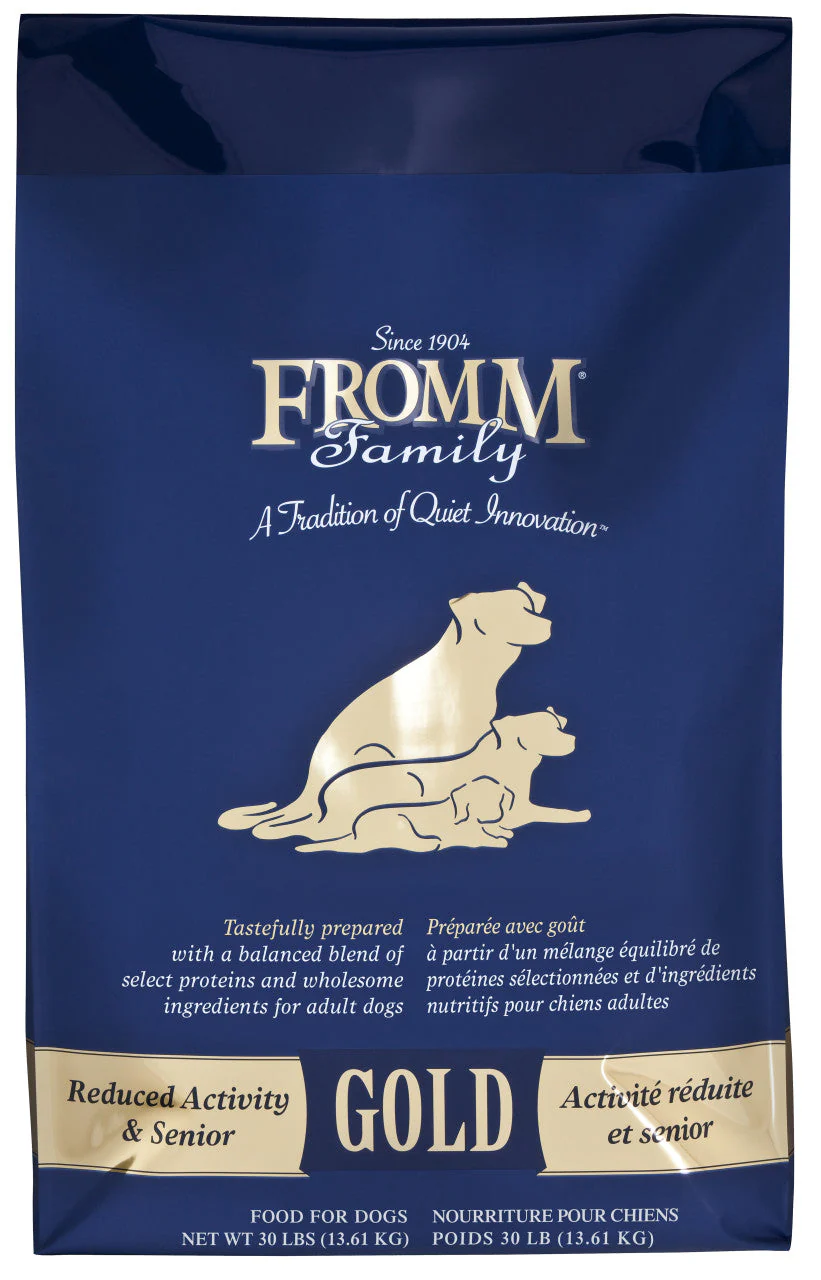 Fromm Reduced Activity & Senior Gold Dog Food 30 lb - Image 2