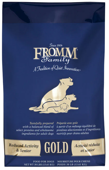 Fromm Reduced Activity & Senior Gold Dog Food 30 lb - Image 3