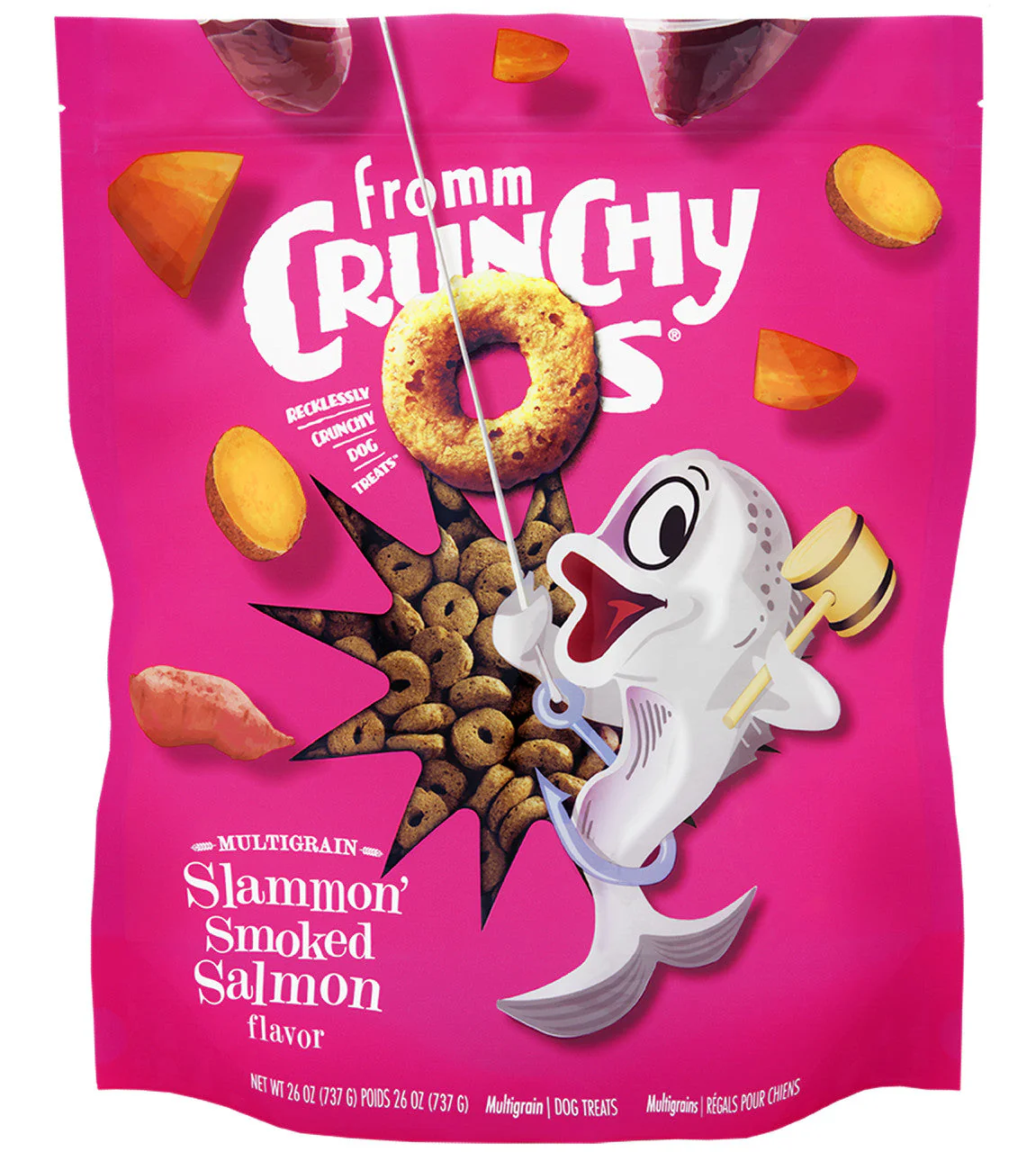 Fromm Slammon' Smoked Salmon Flavor Treats 26 oz - Image 2