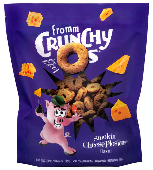 Fromm Smokin' CheesePlosions Flavor Dog Treats 26 oz