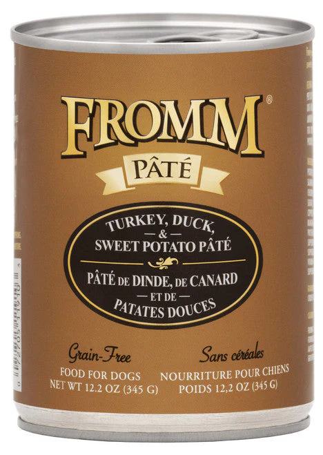 Fromm Turkey, Duck, & Sweet Potato Pate Canned Dog Food 12.2 oz - Image 3