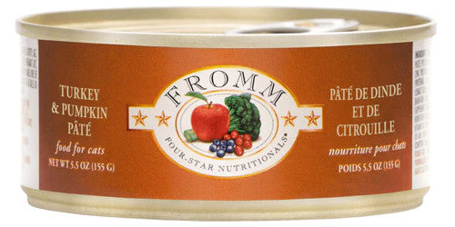 Fromm Turkey & Pumpkin Pate Canned Cat Food 5.5 oz - Image 3