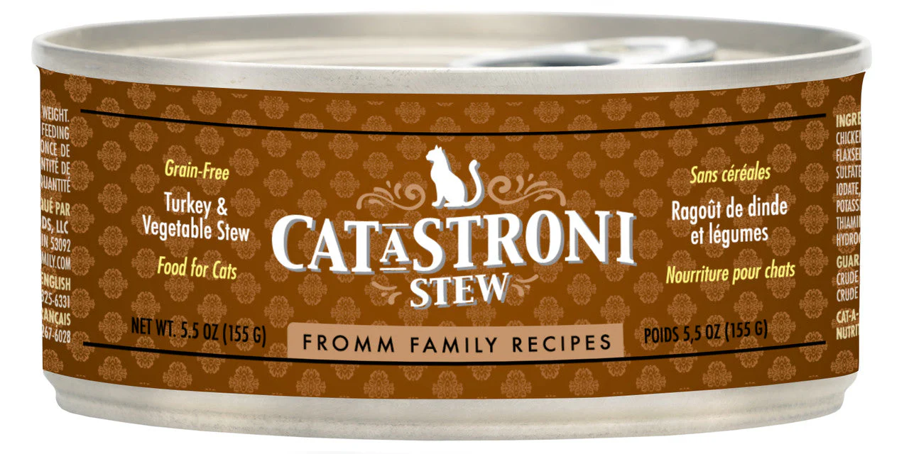 Fromm Turkey & Vegetable Stew Canned Cat Food 5.5 oz - Image 2