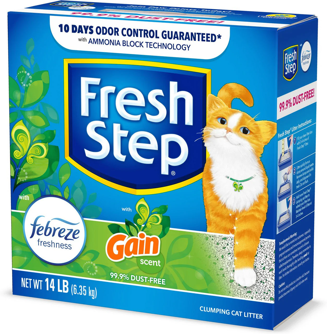 FRSH STEP GAIN SCNT LTR 3/14 lb