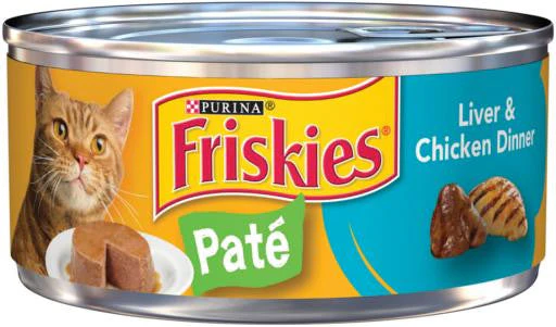 Friskies Liver & Chicken Pate 24/5.5OZ {L-1} 050257