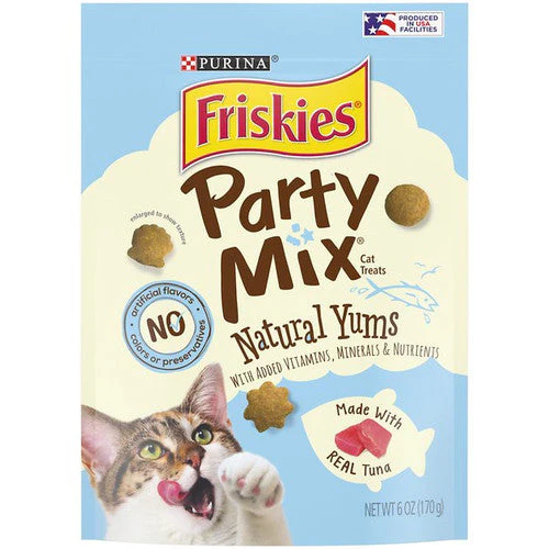 Friskies Partymix Natural Yum Tuna 6/6oz {L-1} 050574 - Image 2