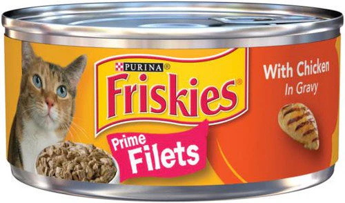 Friskies Prime Filet Chicken & Gravy 24/5.5oz {L-1} 050255 - Image 2