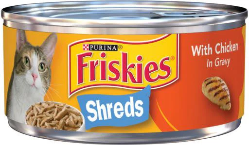 Friskies Shredded Chicken 24/5.5OZ {L-1} 050321