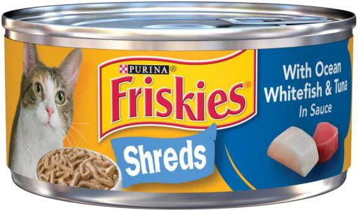 Friskies Shredded Oceanfish & Tuna 24/5.5OZ {L-1} 050247