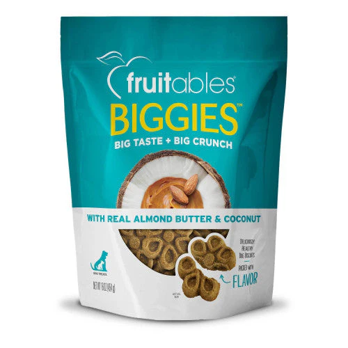 Fruitables Biggies Almond Butter & Coconut 4 / 16 oz - Image 2