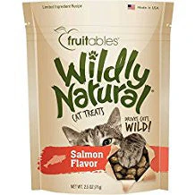 Fruitables Wildly Natural Cat Treats Salmon 2.5oz {L+1}953067 - Image 2