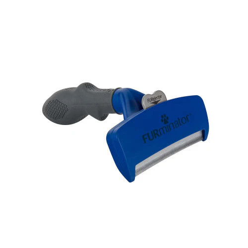 FURminator Short Hair deShedding Tool Grey/Blue LG - Image 2