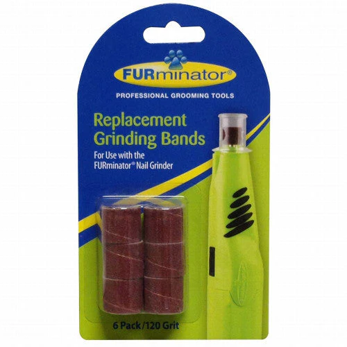 FURminator Grinder Replacement Bands Brown 6 Pack 120 Grit - Image 2