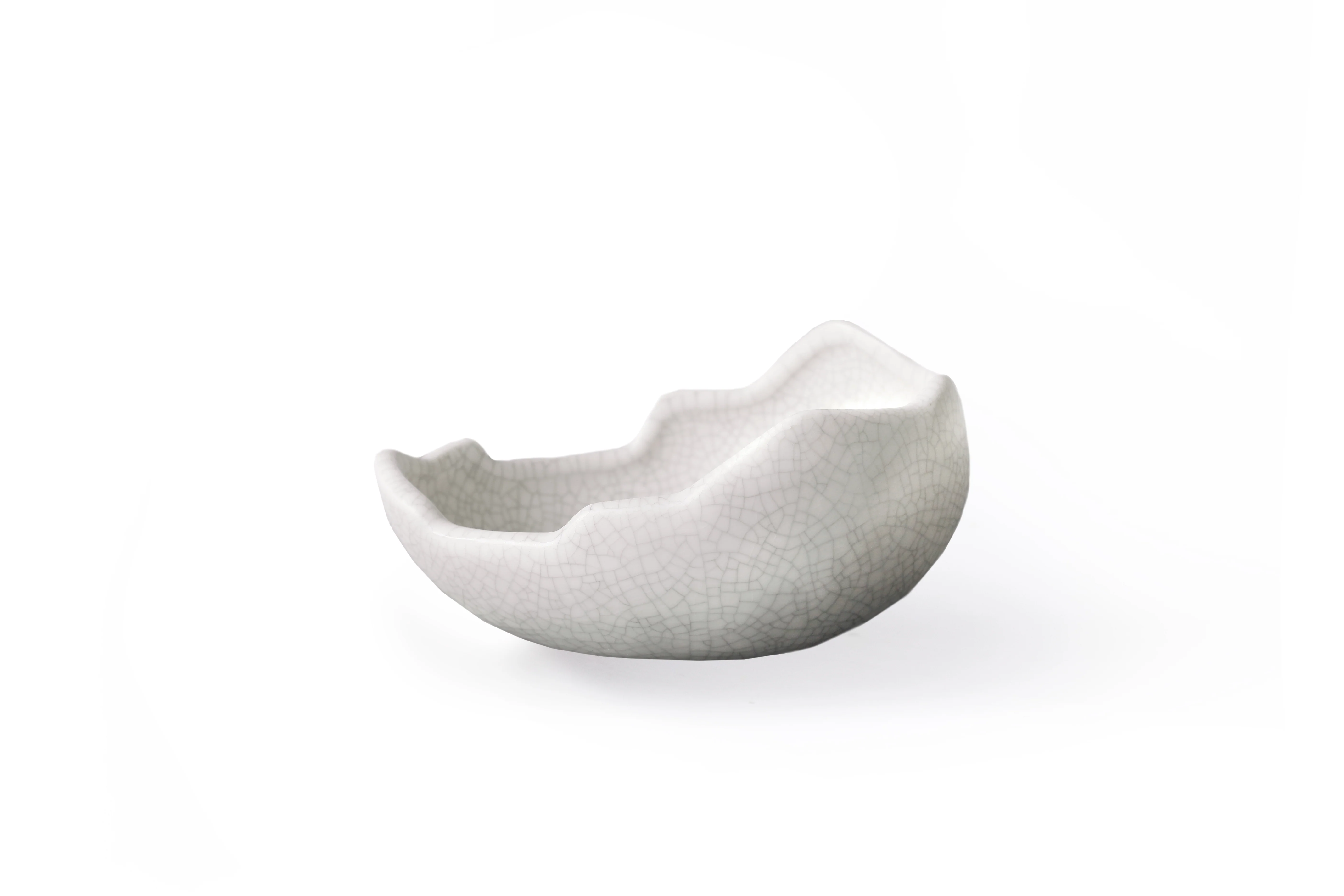 Galapagos Ceramic Egg Dish Medium, 5.5In X 4.5 in