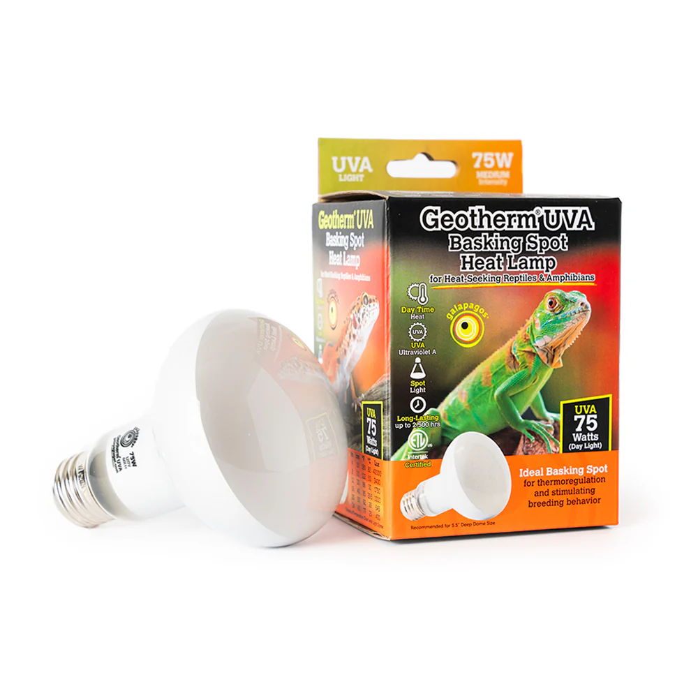 Galapagos Geotherm UVA Basking Spot Heat Lamp 75 W