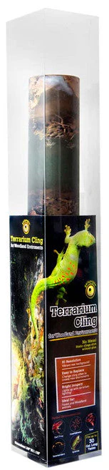 Galapagos Terrarium Cling Background Woodland 11.125 Inches X 36 Inches - Image 2