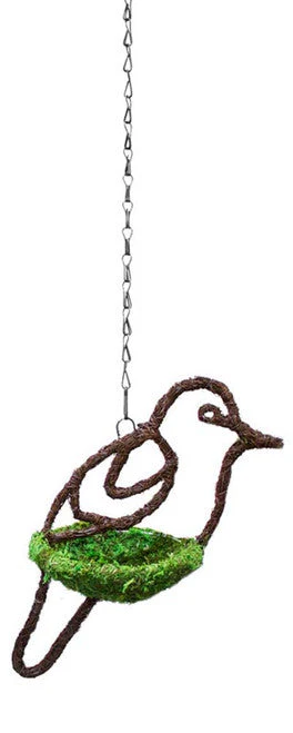 Supermoss Woven Dove Bird Feeder Vibrant Green 7 in - Image 2
