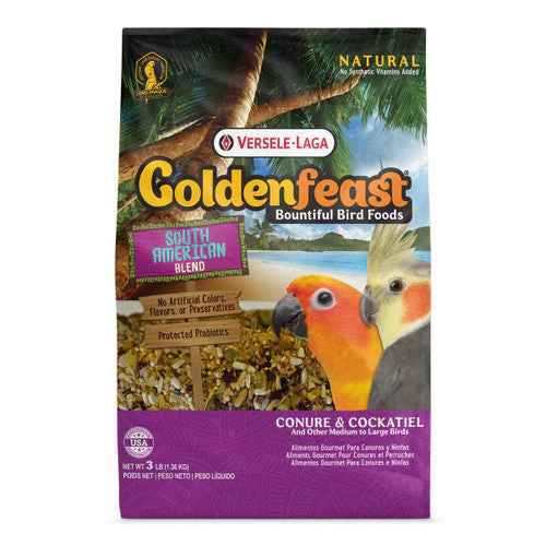 Goldenfeast South American Blend Bird Food 6 / 3 lb - Image 2