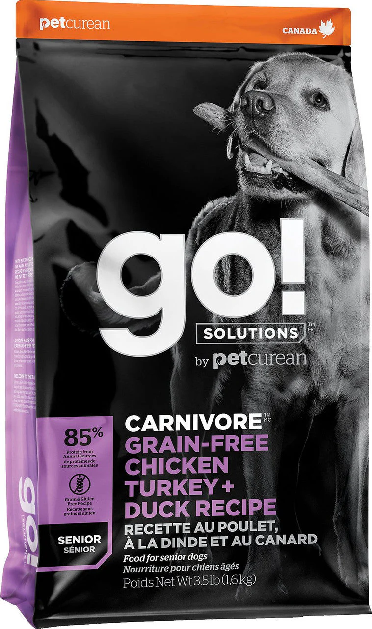 Go! Carn C/t/d Sr Dog 3.5 Lb C=6 {L-1}152259