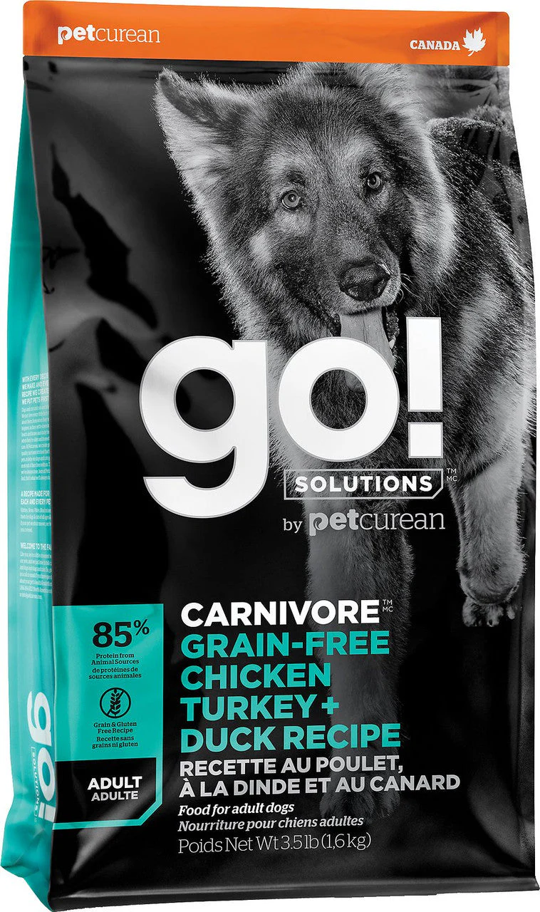 Go! Carn Gf Ckn/tky/dck Dog 12 Lb {L-1}152255