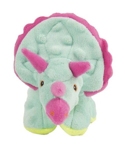 Godog Plsh Dino Frill Teal Sm - Image 2