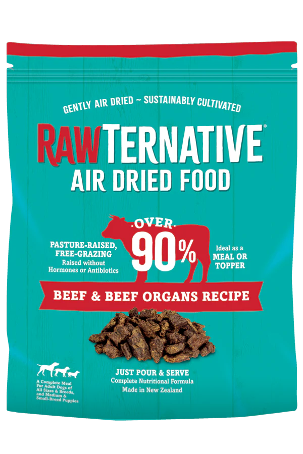 Grandma Mae's Country Naturals Rawternative Air Dried Dog Food Beef & Beef Organs 5 lb