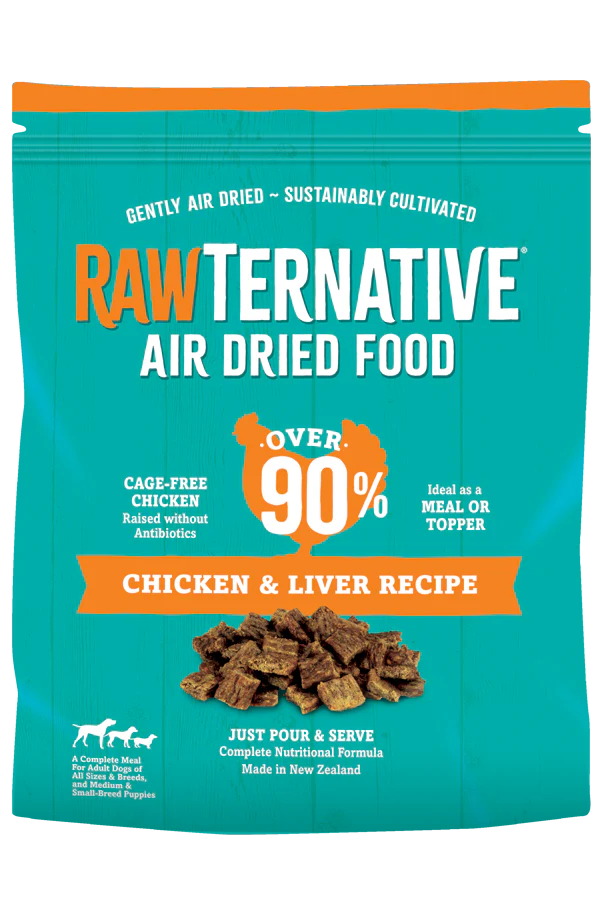 Grandma Mae's Country Naturals Rawternative Air Dried Dog Food Chicken & Liver 5 lb