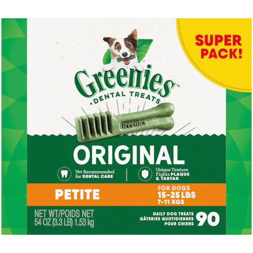 Greenies Dog Dental Treats Original 54oz 90ct Petite - Image 2
