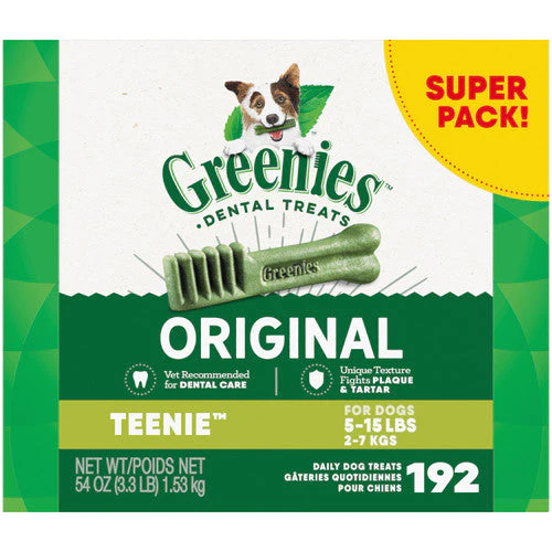 Greenies Dog Dental Treats Original 54oz 192ct Teenie - Image 2