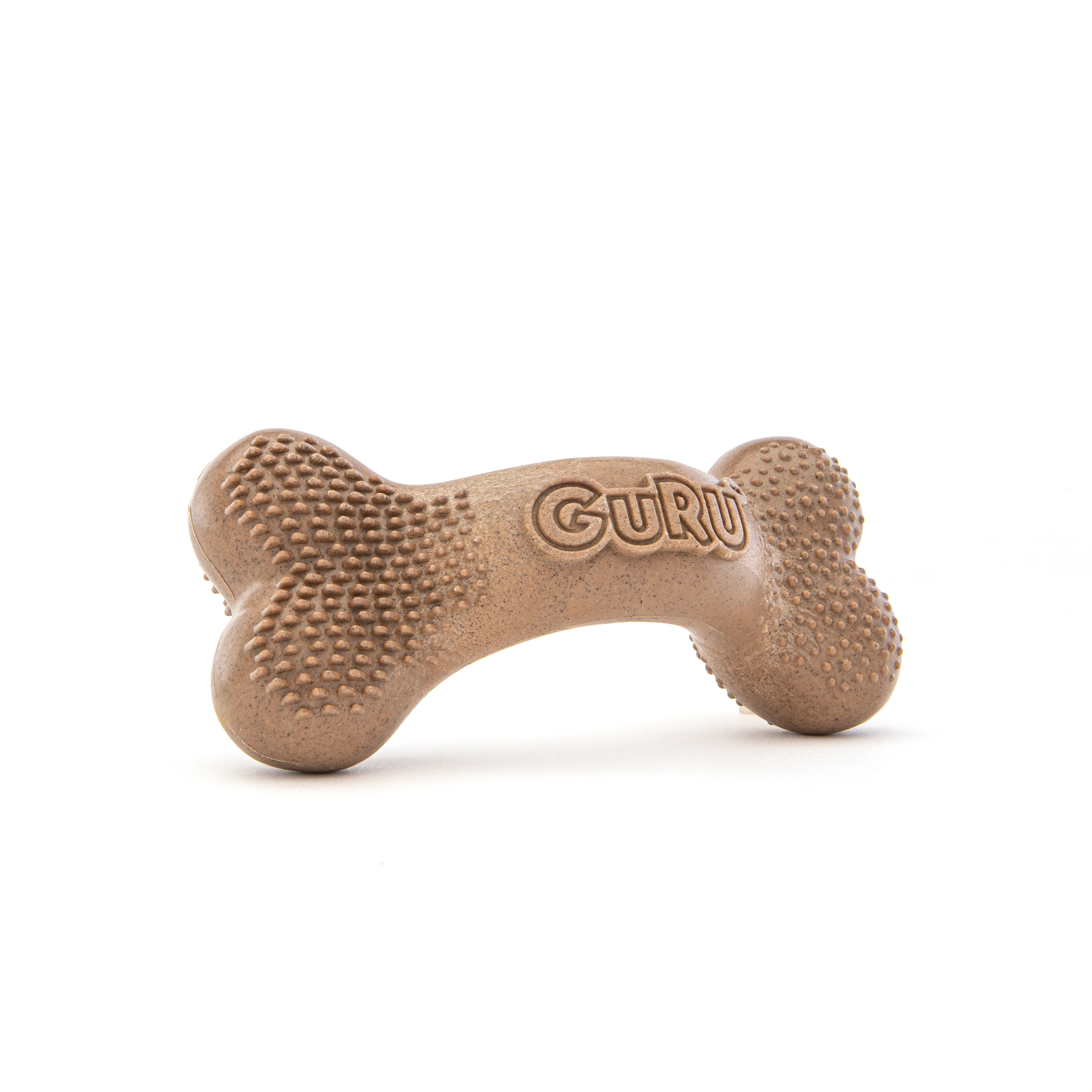 GURU Bone Dog Toy Bacon Medium