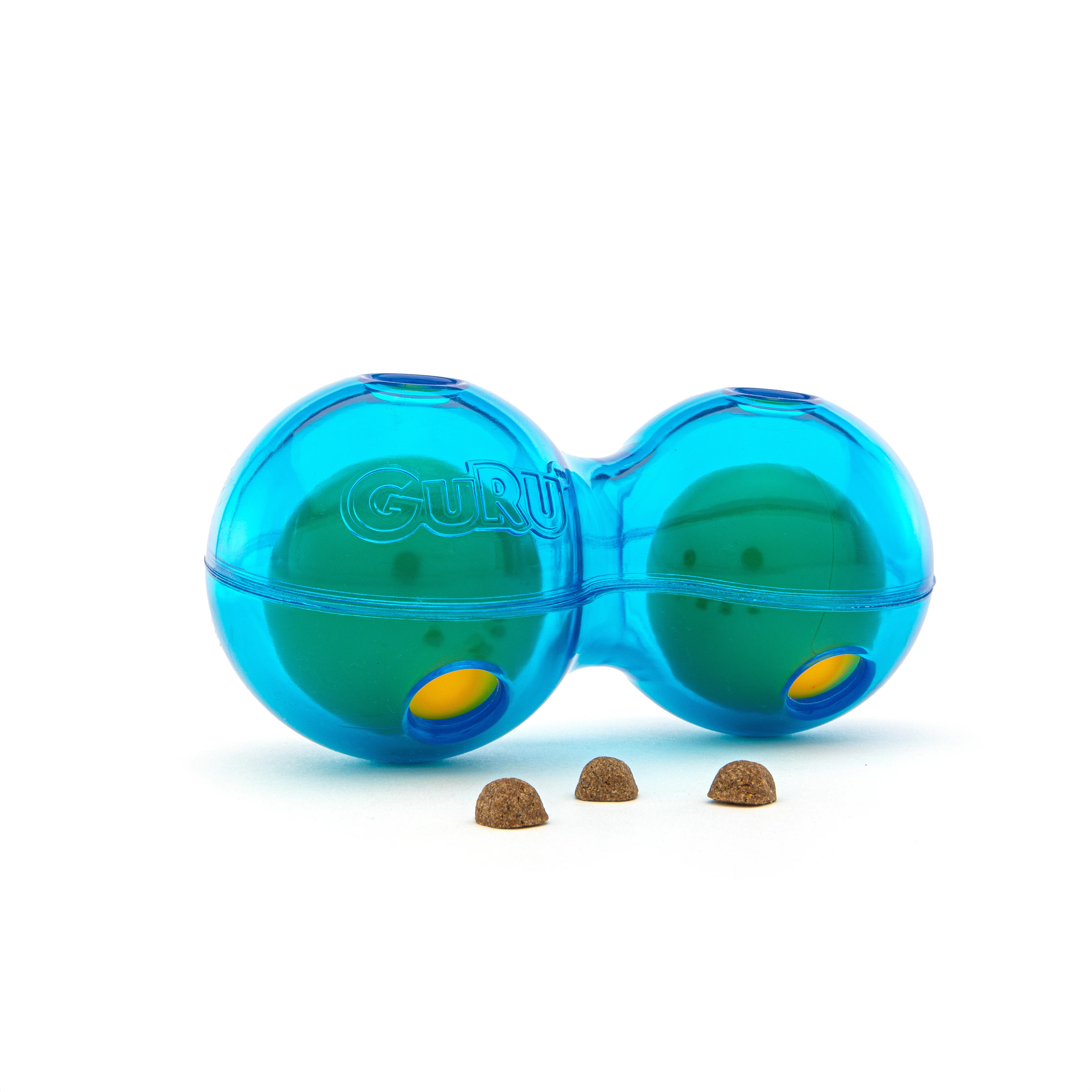 GURU Duo-Ball Treat Dispenser Dog Toy Medium