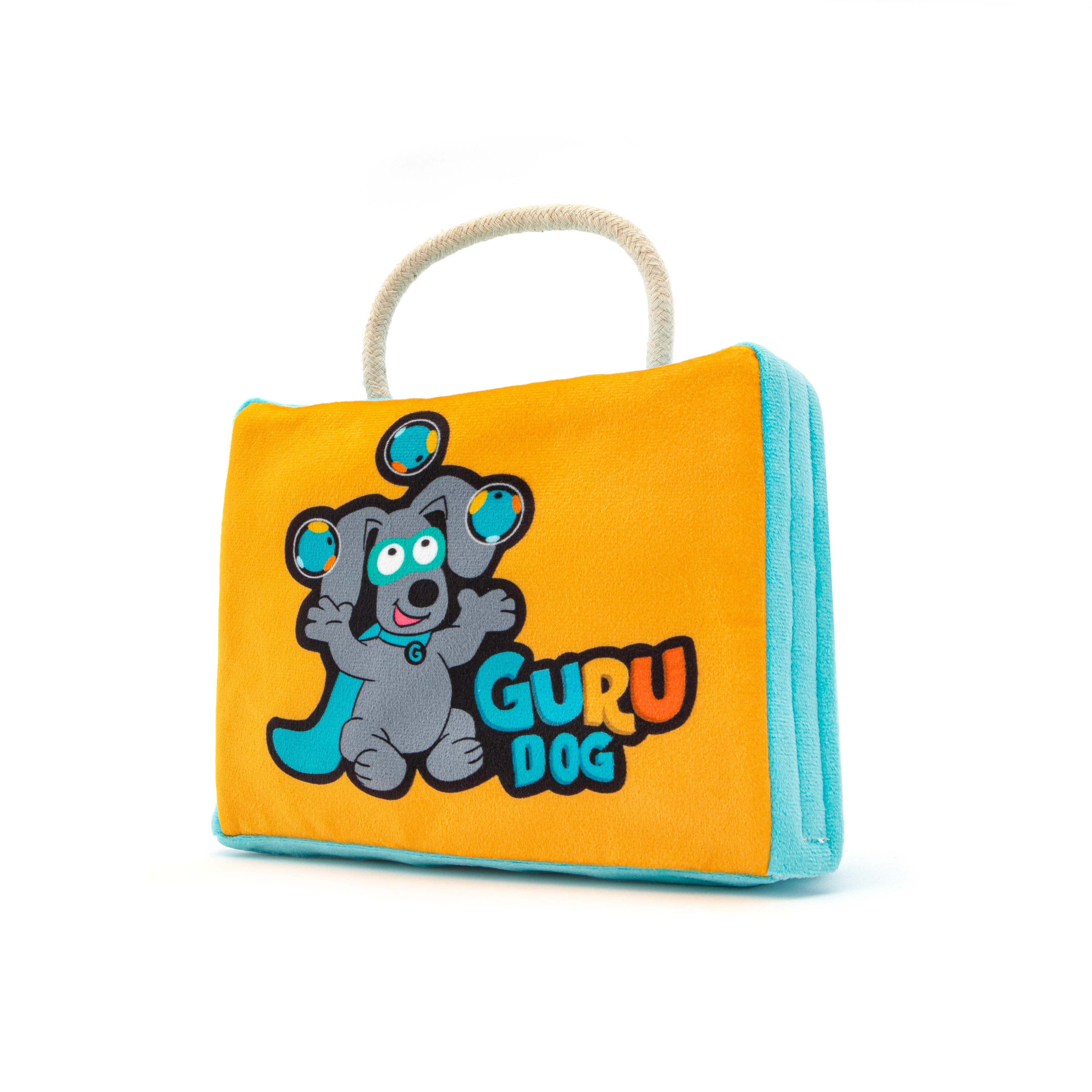 GURU Fun Box Plush Puzzle Dog Toy Juggling Large