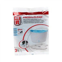 Hagen Dogit Replacement Foam and Carbon Filters For 91400, 3pk 91401{L+7} (D)