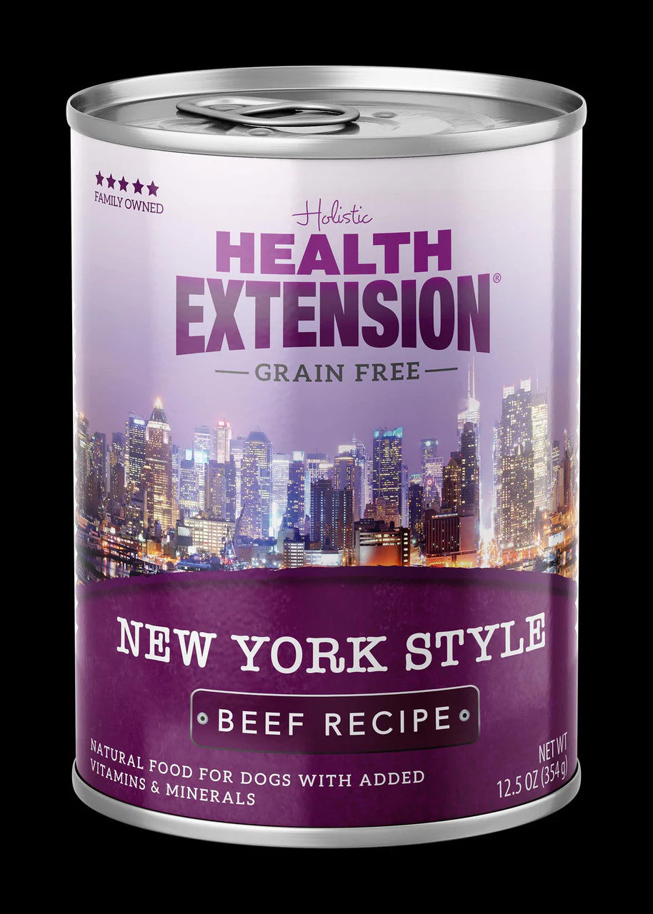 Health Extension Grain Free New York Style Beef Recipe 12/12.5oz {L-1}587220