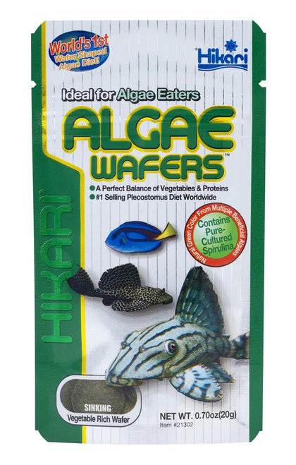 Hikari Algae Wafers Rapidly Sinking Wafer Fish Food 0.7 oz - Image 2