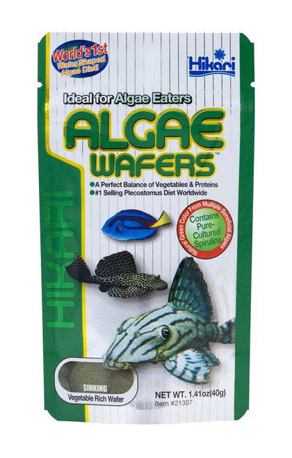 Hikari Algae Wafers Rapidly Sinking Wafer Fish Food 1.41 oz - Image 2