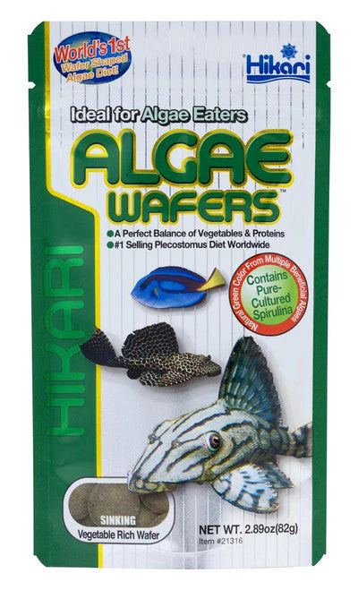 Hikari Algae Wafers Rapidly Sinking Wafer Fish Food 2.89 oz - Image 2