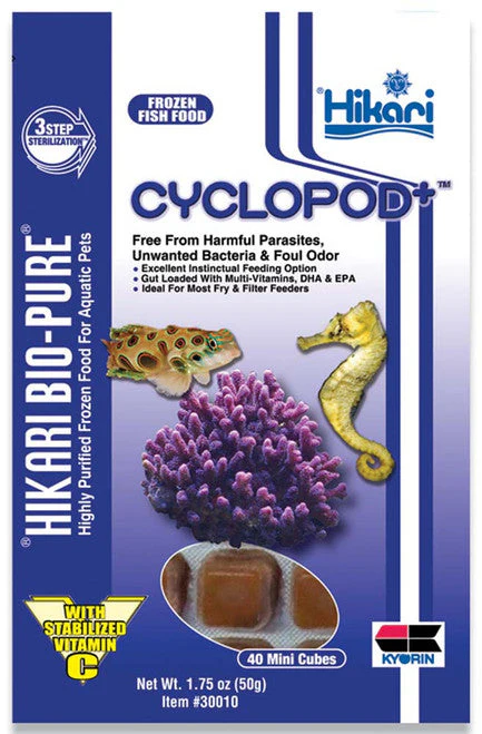Hikari Cyclopod+ Frozen Fish Food 1.75 oz SD-5 - Image 2