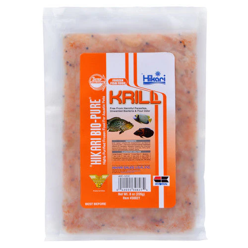 Hikari Bio-Pure Frozen Krill Fish Food 8 oz SD-5 - Image 2