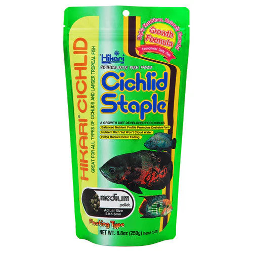 Hikari Cichlid Staple Pellets Fish Food 8.8oz MD - Image 2