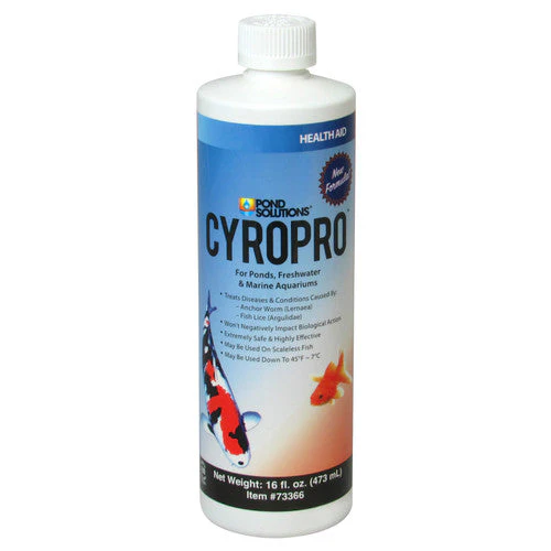 Pond Solutions CyroPro? Liquid Concentrate Anchor Worm & Fish Lice Treatment 16 oz - Image 2