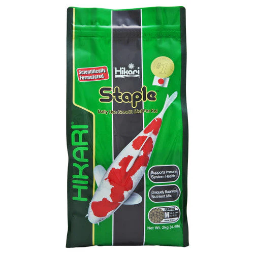 Hikari Staple Growth Formula Pellet Fish Food for Koi and Other Pond Fishes 4.4lb MD - Image 2