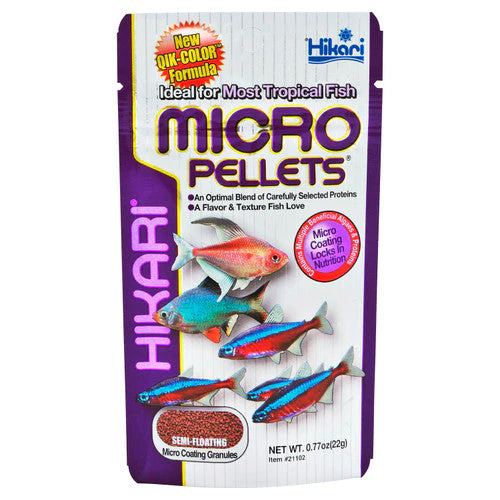 Hikari Tropical Pellets Fish Food 0.77 oz - Image 2