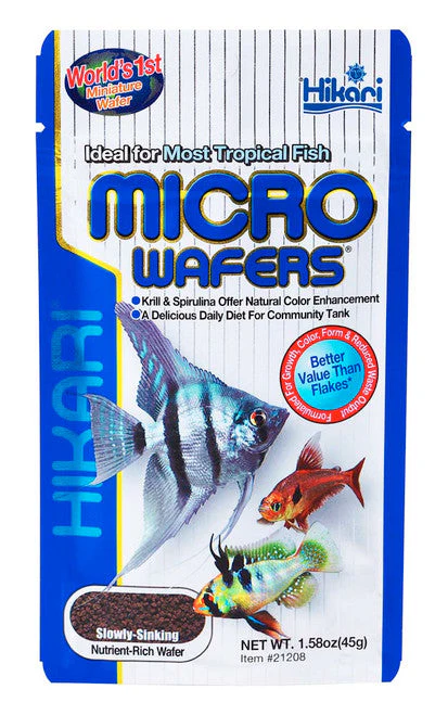 Hikari Tropical Micro Wafers Slow Sinking Wafer Fish Food 1.58 oz - Image 2