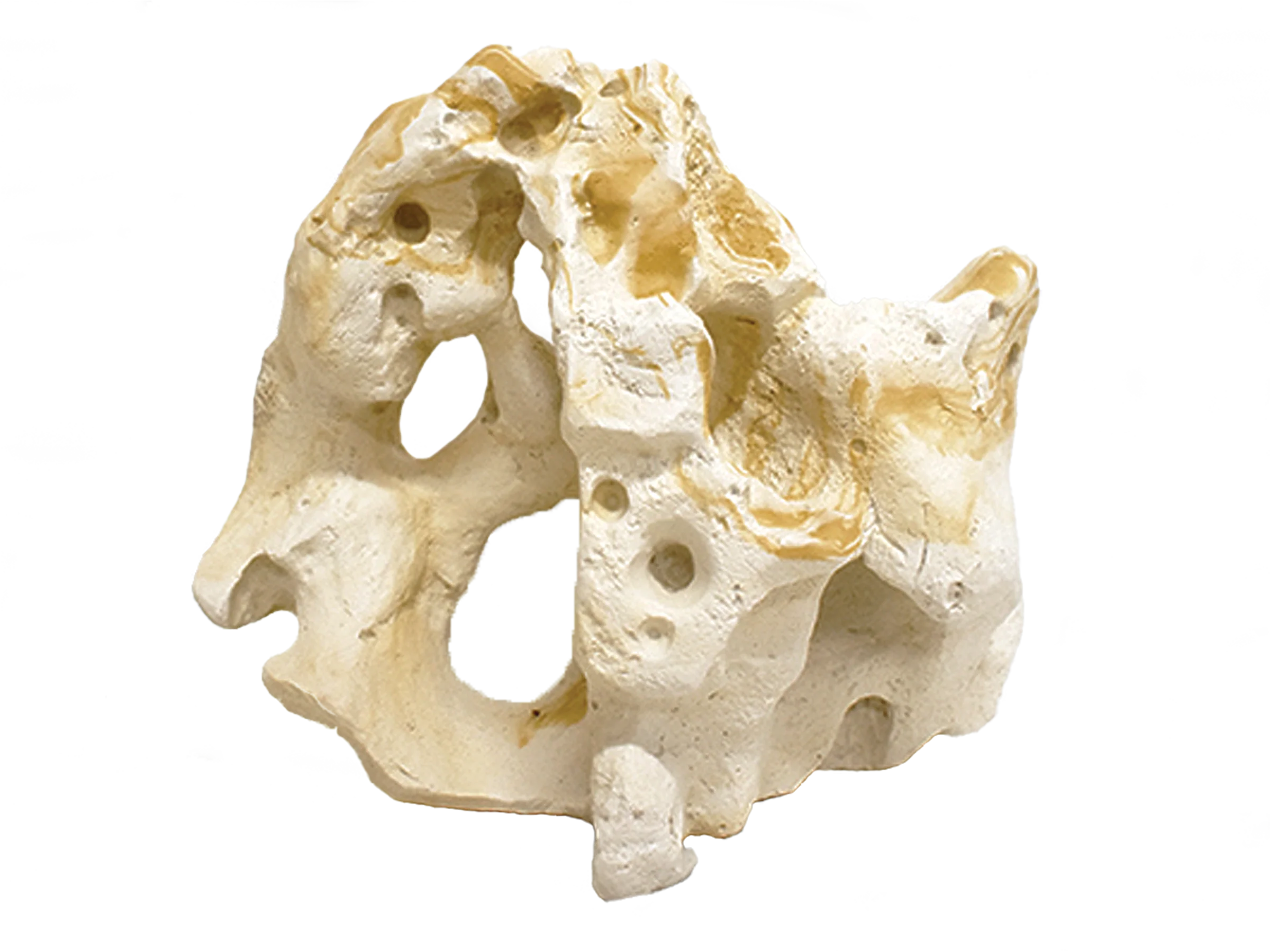 Hikari USA Resin Texas Holey Rock 12 In X 5.9In X 9.5 in