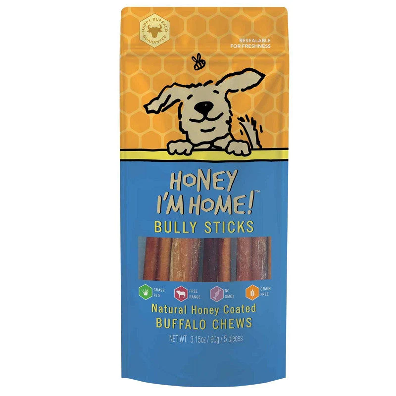 Honey D Buf Bully 6" 5pk{L-x}